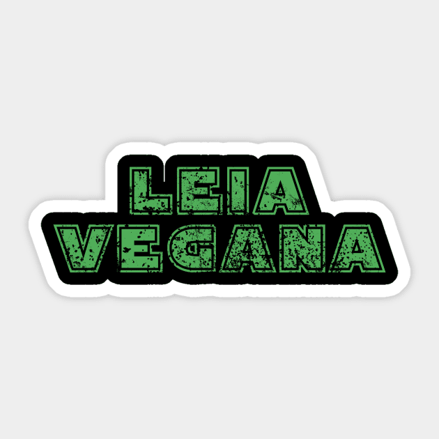 Leia Vegana Sticker by yeoys